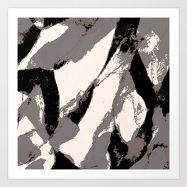 Organic No.3 | Muted Neutral Abstract Art Print