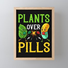 Natural Medicine Plant Herbalism Natural Healthy Framed Mini Art Print