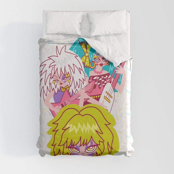 Misfits Jem and the Holograms Duvet Cover