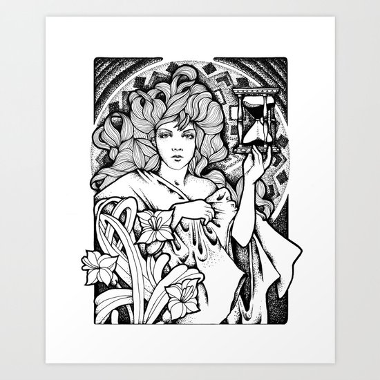 Time Passes Art Print