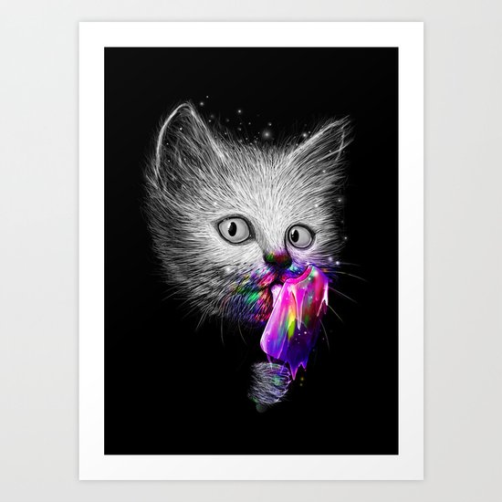 Slurp! Art Print