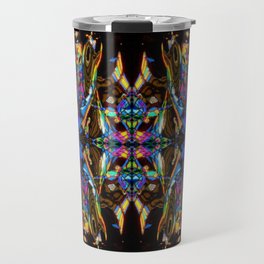Abstract colorful beautiful ornament Travel Mug