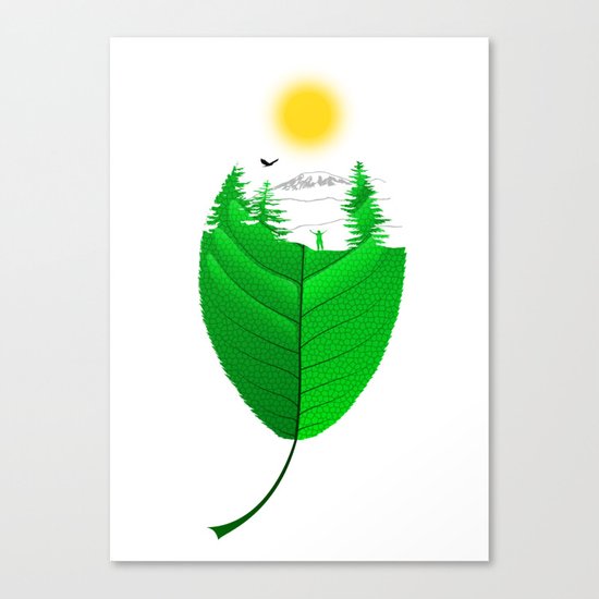 Leaf Canvas Print