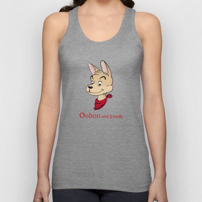 Ooboo and friends: Ooboo Poster Tank Top