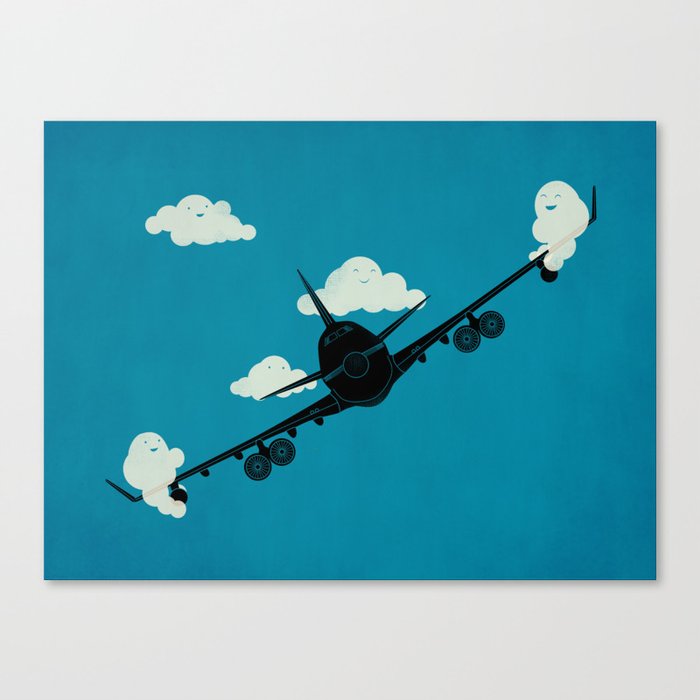 Seesaw in the Sky Canvas Print