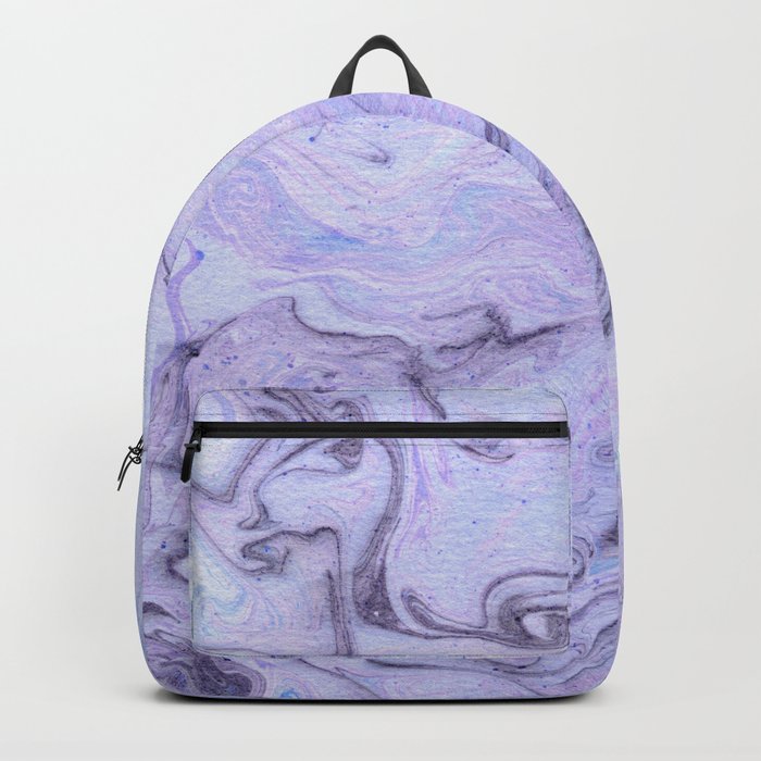 Marbly Lavender Backpack