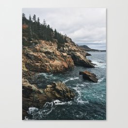 Coastal Acadia Canvas Print