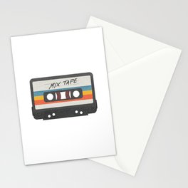 Mix Tape Retro Design Stationery Card