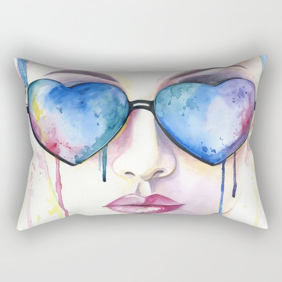 Another sunny day Rectangular Pillow