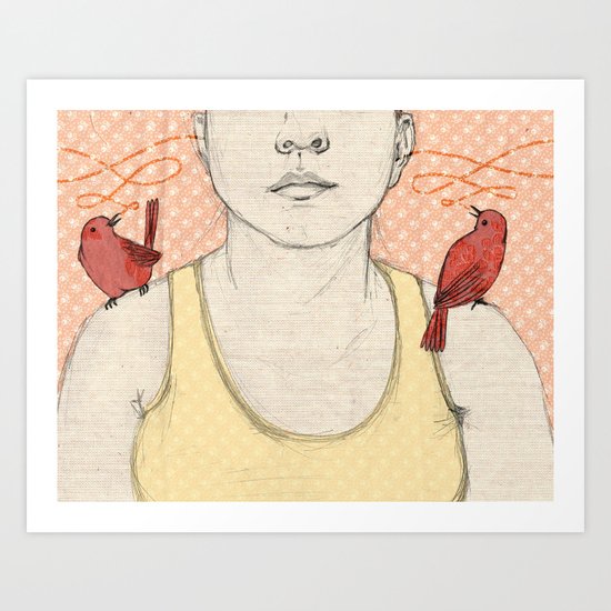 The Messengers Art Print