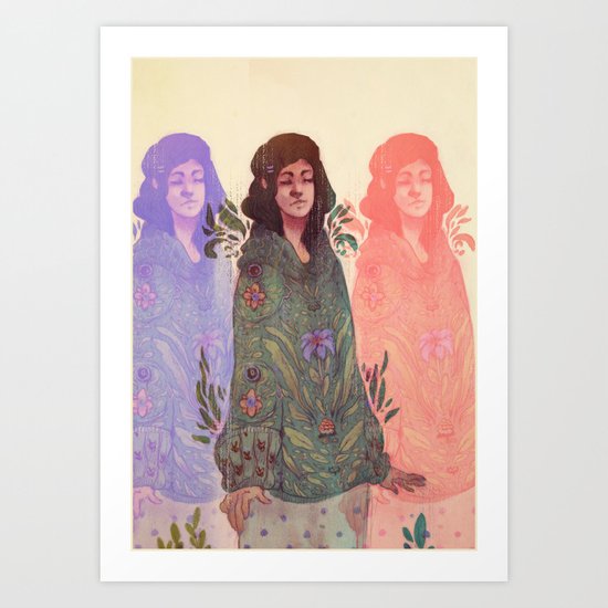 Distracted Identity Art Print