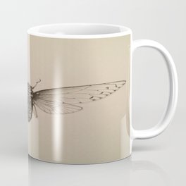 Cicada Drawing Coffee Mug