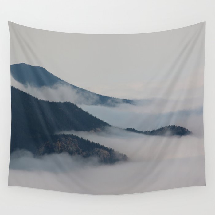 The Rocky Mountains Wall Tapestry