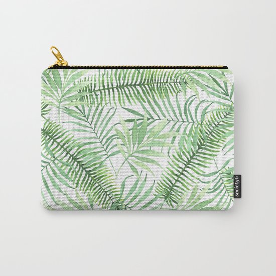 Tropical Branches Pattern 04 Carry-All Pouch