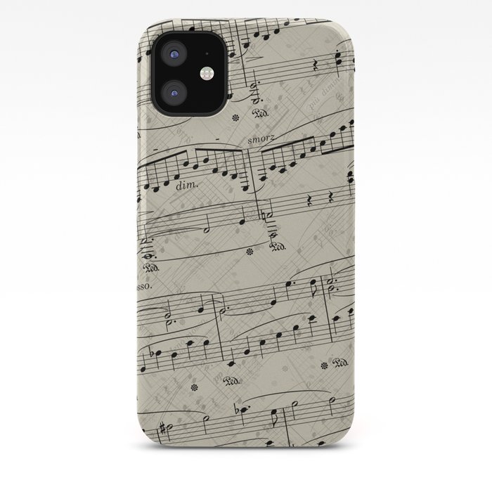 I Love Piano Music iPhone Case
