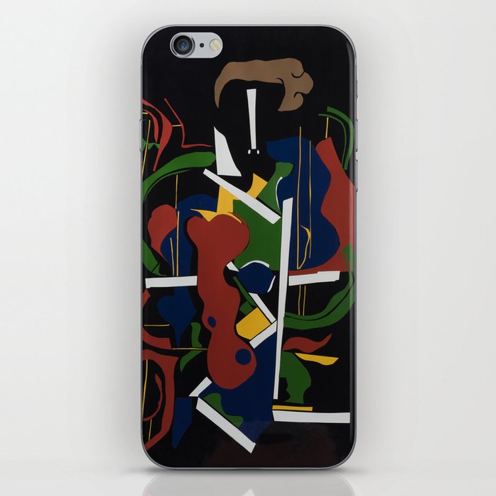 The Composer - Collage by Amnon Michaeli iPhone Skin