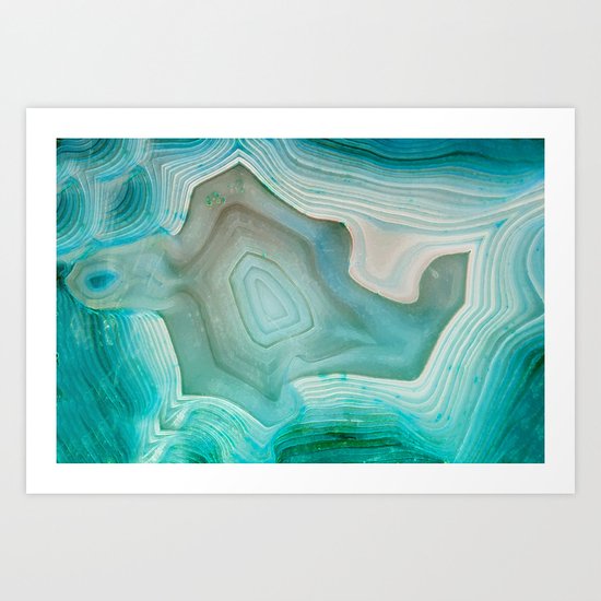 THE BEAUTY OF MINERALS 2 Art Print