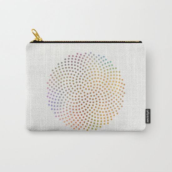 Spiral Dots Carry-All Pouch