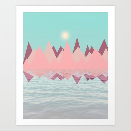 Spring Landscape II Art Print