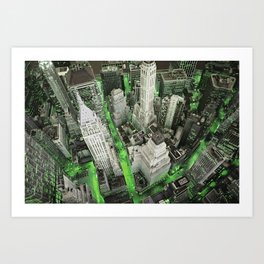 New York City Skyline XIV Art Print