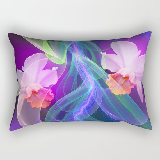 Dreamy Spring with Daffodils Rectangular Pillow