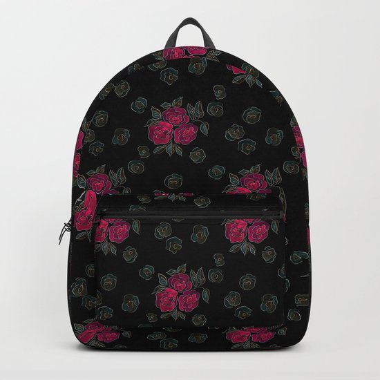 Watercolor. Rose .11 Backpack