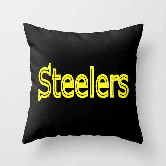 Steelers - #1 Throw Pillow