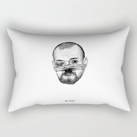 Mr. Bump Rectangular Pillow