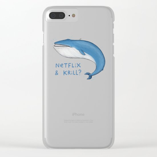 Netflix & Krill Clear iPhone Case
