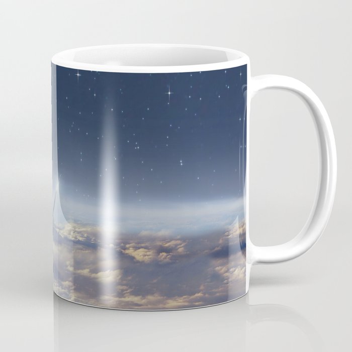 Space exploration earth and night sky Coffee Mug