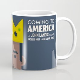 Coming to America, Eddie Murphy, Akeem, John Landis, alternative movie poster, McDowell, employee of the month, Il principe cerca moglie Coffee Mug