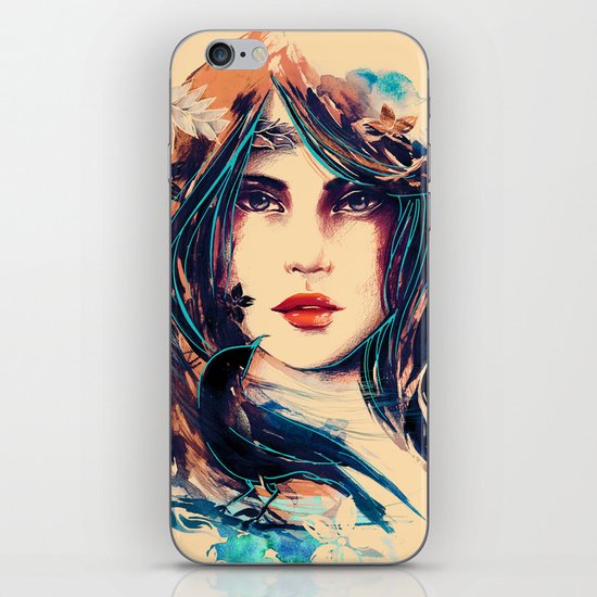 SOME DEVIL SOME ANGEL iPhone & iPod Skin
