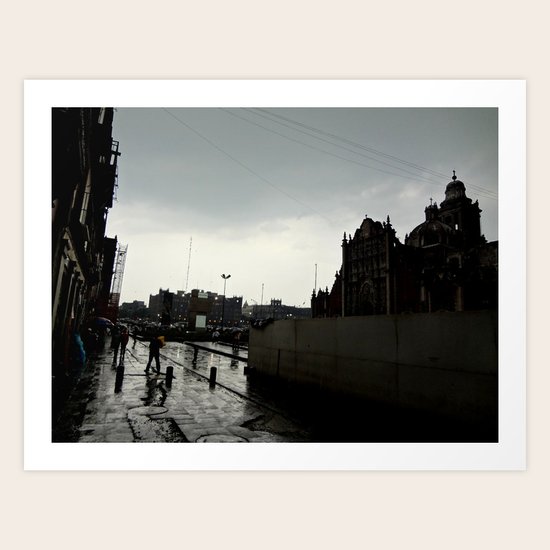 Zócalo Art Print