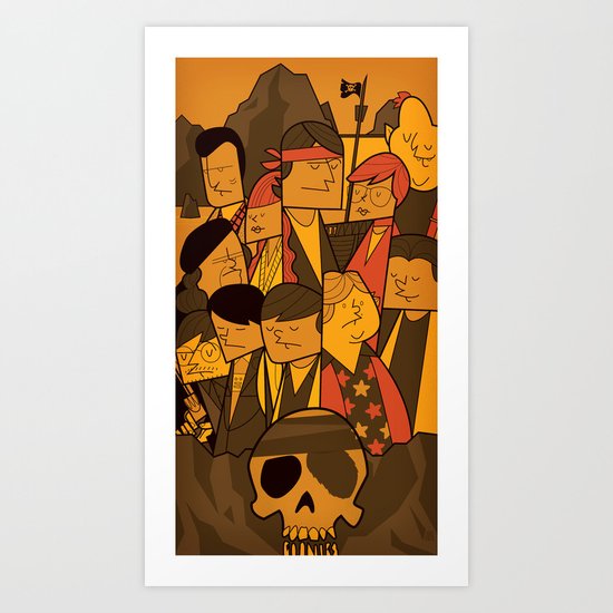The Goonies Art Print