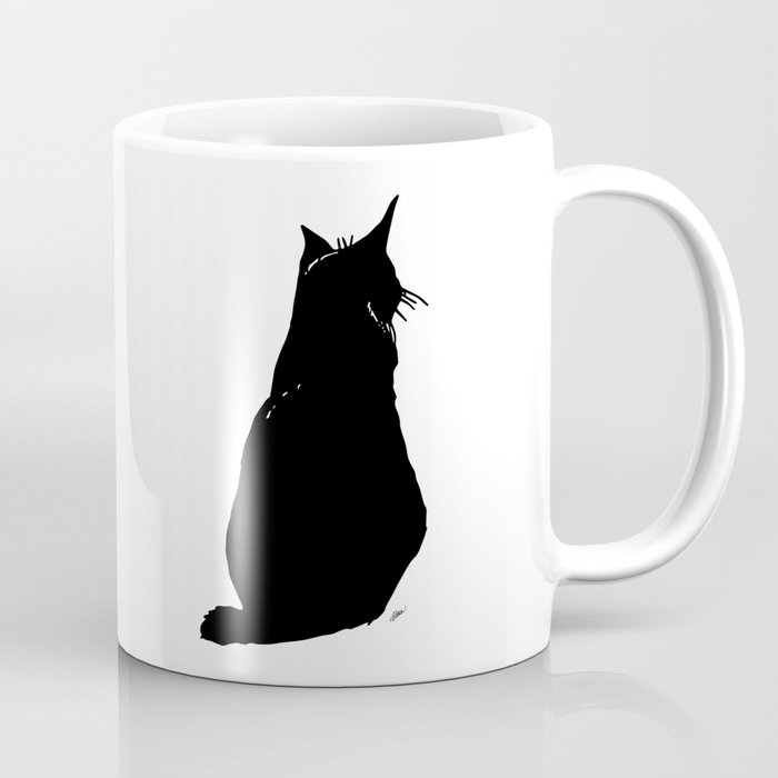 Sitting kitten Coffee Mug