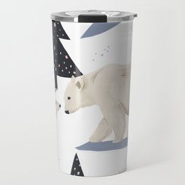 Polar Bear Christmas Travel Mug