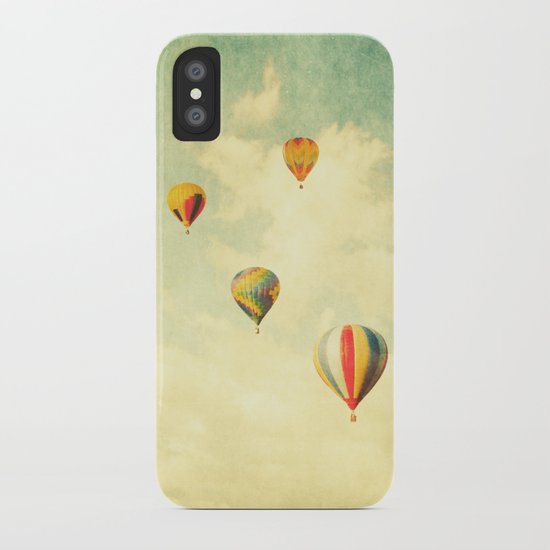 Drifting Balloons iPhone Case