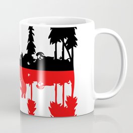 Stay Strange black and red Coffee Mug