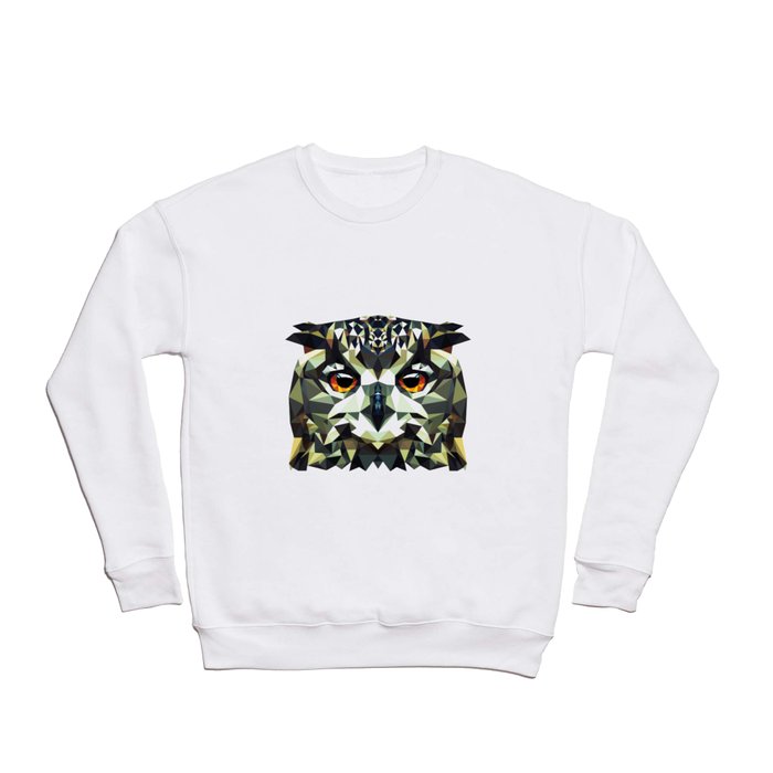 Polygon Owl Crewneck Sweatshirt