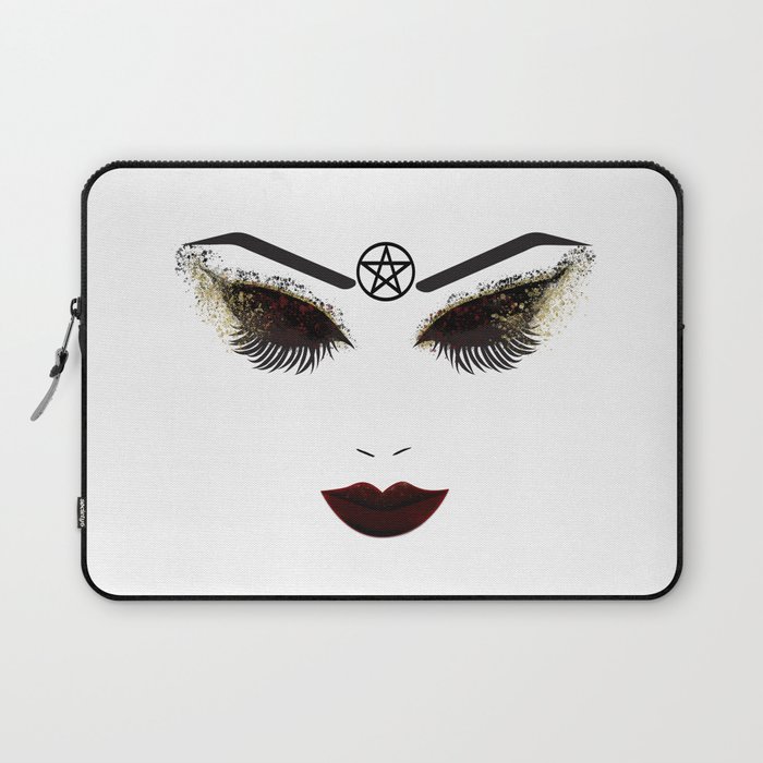 Pentacle Beauty Face Laptop Sleeve