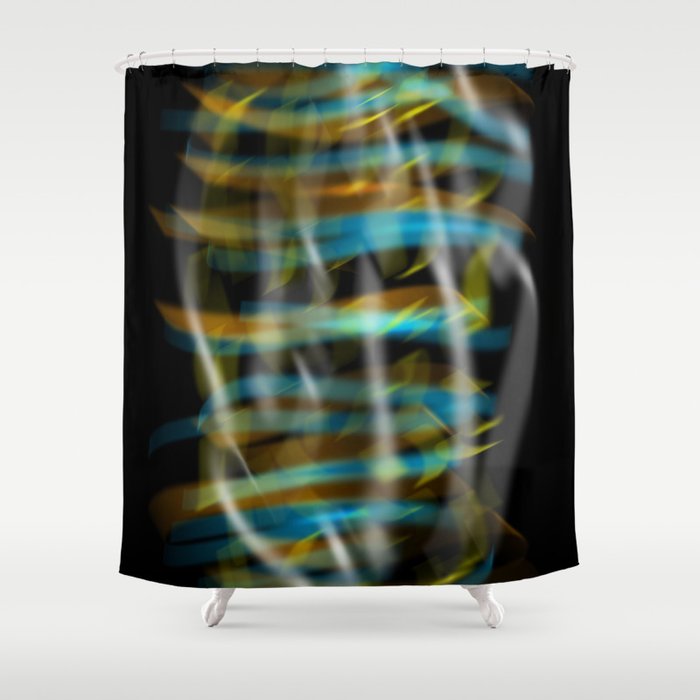 Cosmic Matters (Color Abstract 10) Shower Curtain