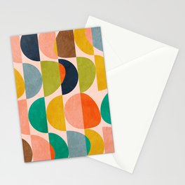 shapes abstract II Stationery Card