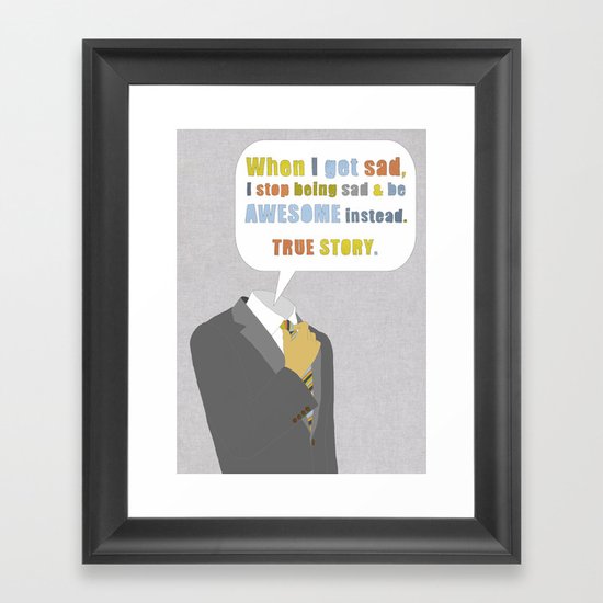 LEGEN____waitforit____DARY Framed Art Print