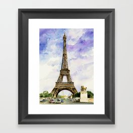 Eiffel Tower Framed Art Print