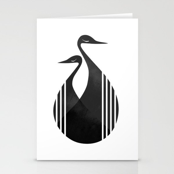 Couple of Cranes Stationery Cards