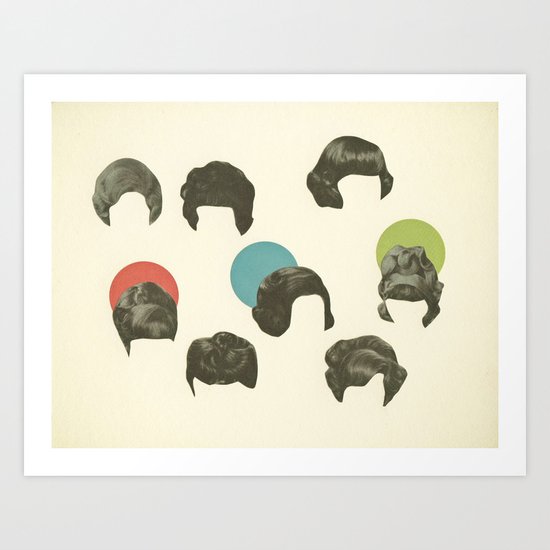 Hair Today, Gone Tomorrow Art Print