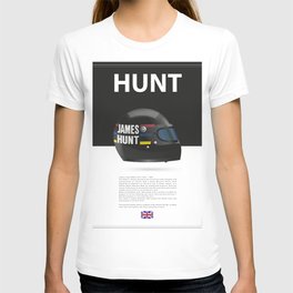 James Hunt Helmet T Shirt