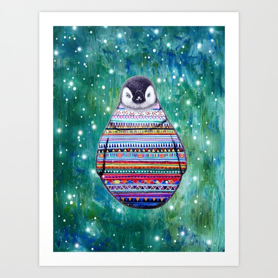 penguin Art Print