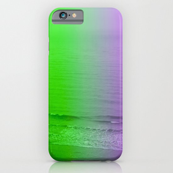 green + purple iPhone & iPod Case