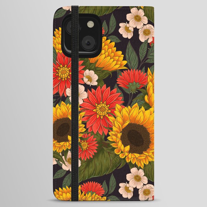 Sunflower Meadow iPhone Wallet Case